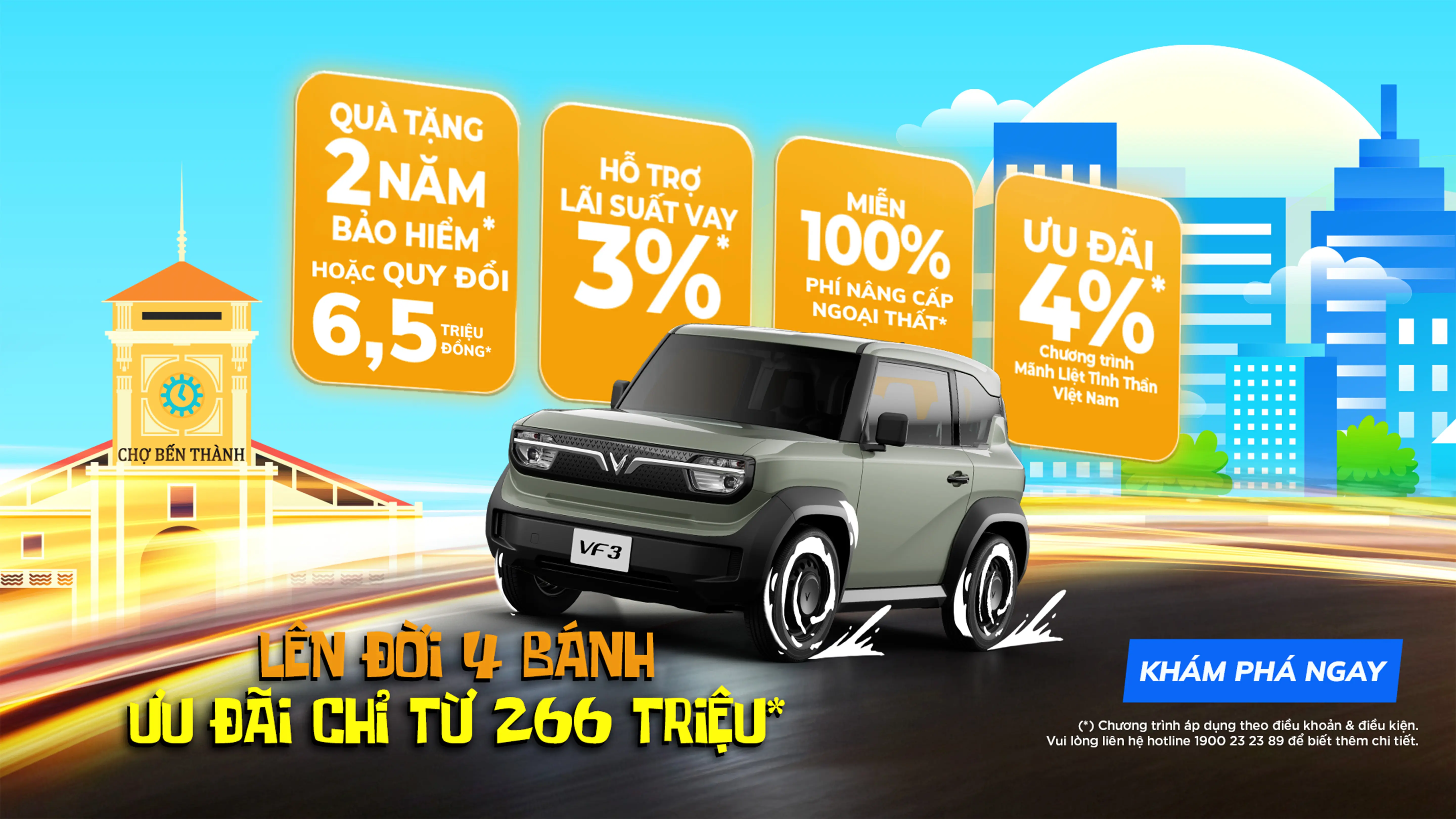 Ưu đãi 266 triệu